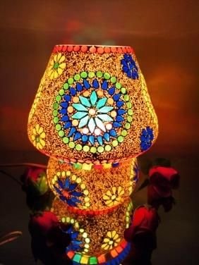 Mosaic Table Lamp