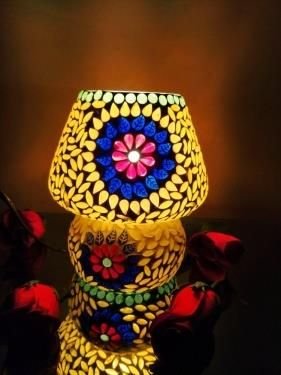 Mosaic Table Lamp
